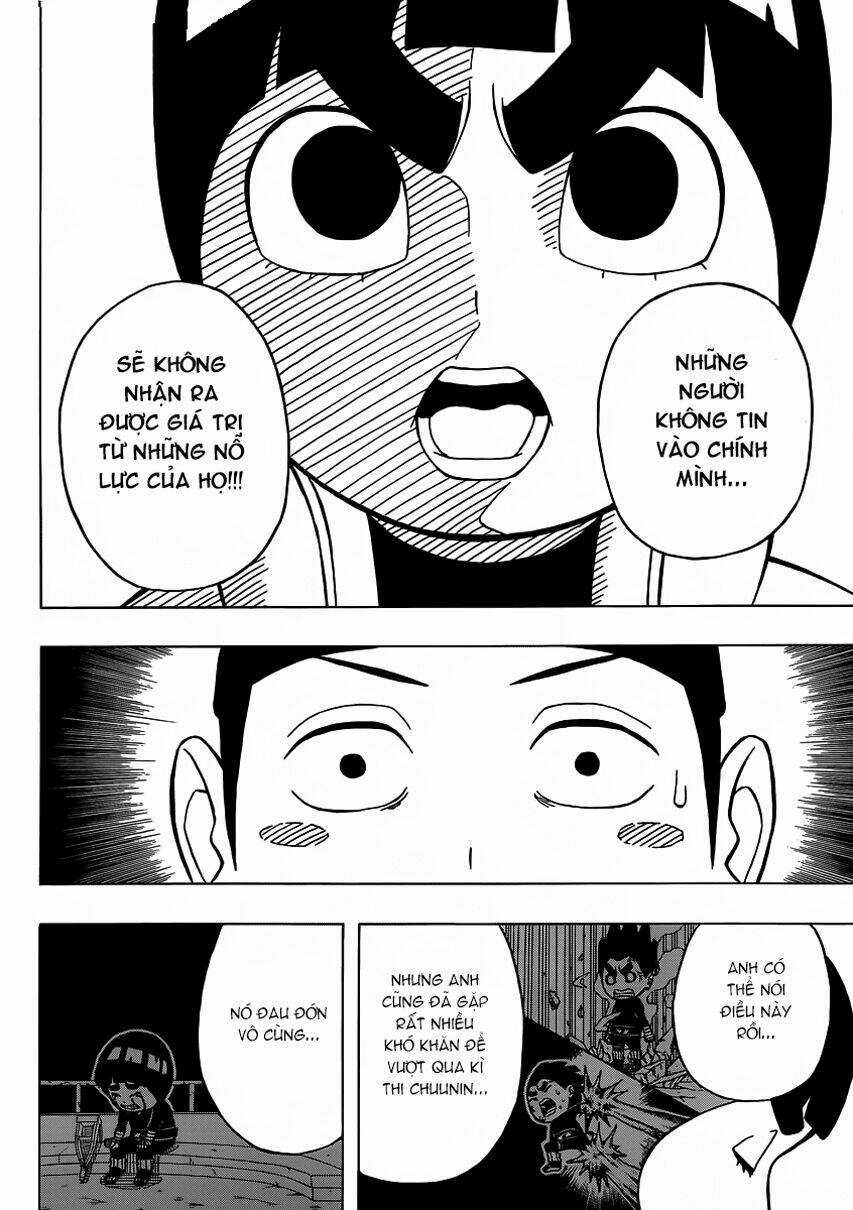 Rock Lee's Springtime Of Youth Chapter 7.5 trang 15