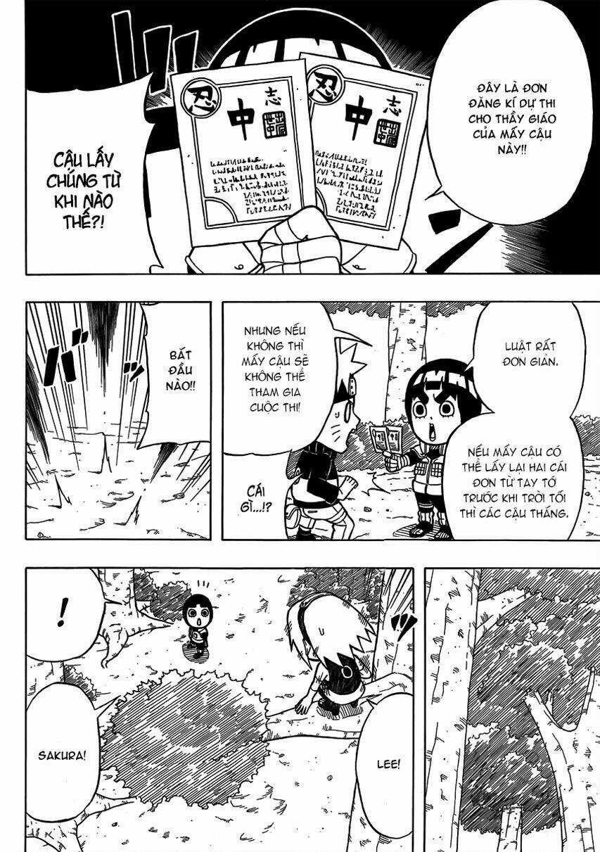 Rock Lee's Springtime Of Youth Chapter 7.5 trang 7