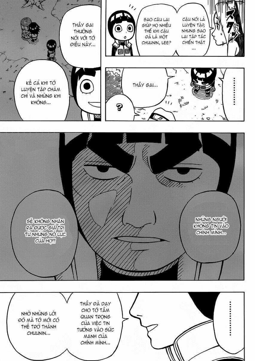 Rock Lee's Springtime Of Youth Chapter 7.5 trang 8