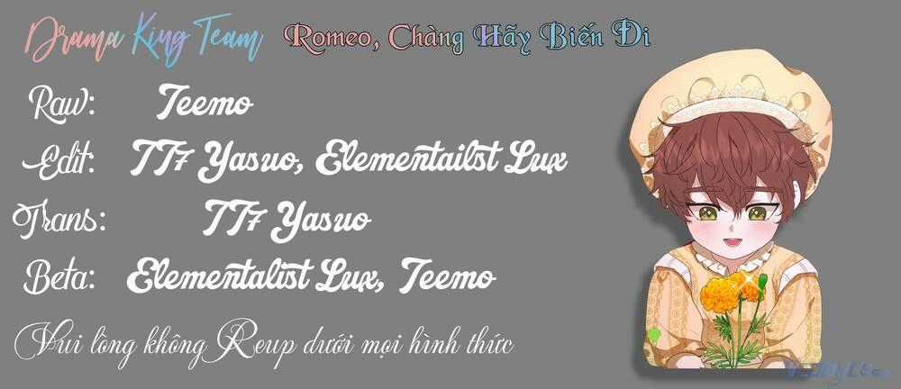 Romeo, Chàng Hãy Biến Đi Chapter 2 trang 67