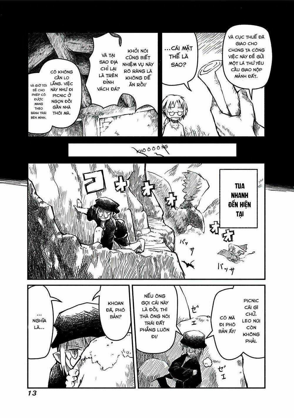 Rồng, Anh Hùng, Và Người Đưa Thư Chapter 1 trang 12