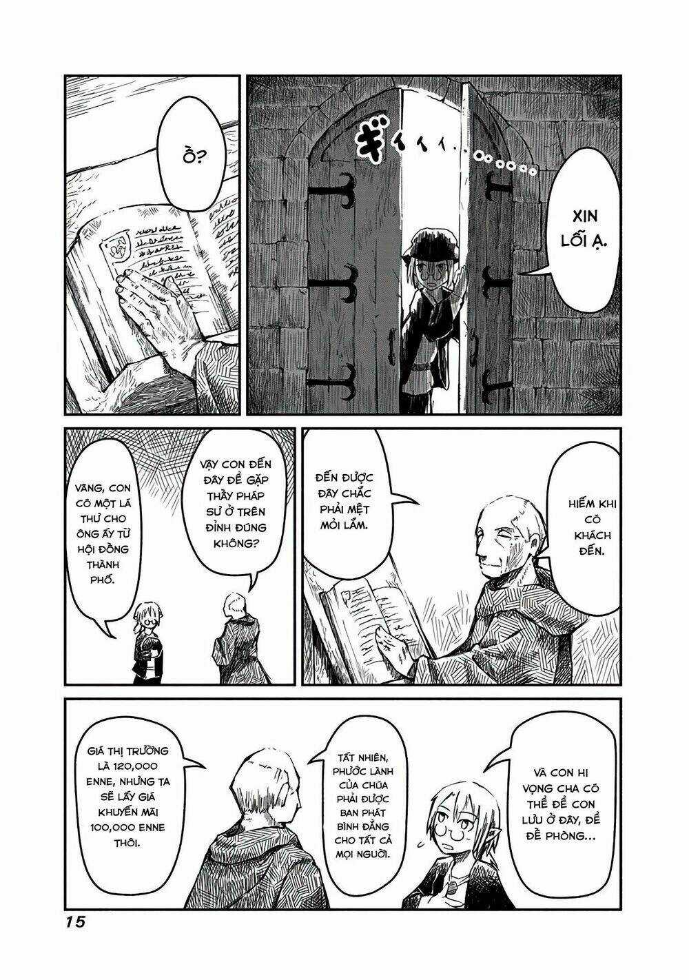 Rồng, Anh Hùng, Và Người Đưa Thư Chapter 1 trang 14