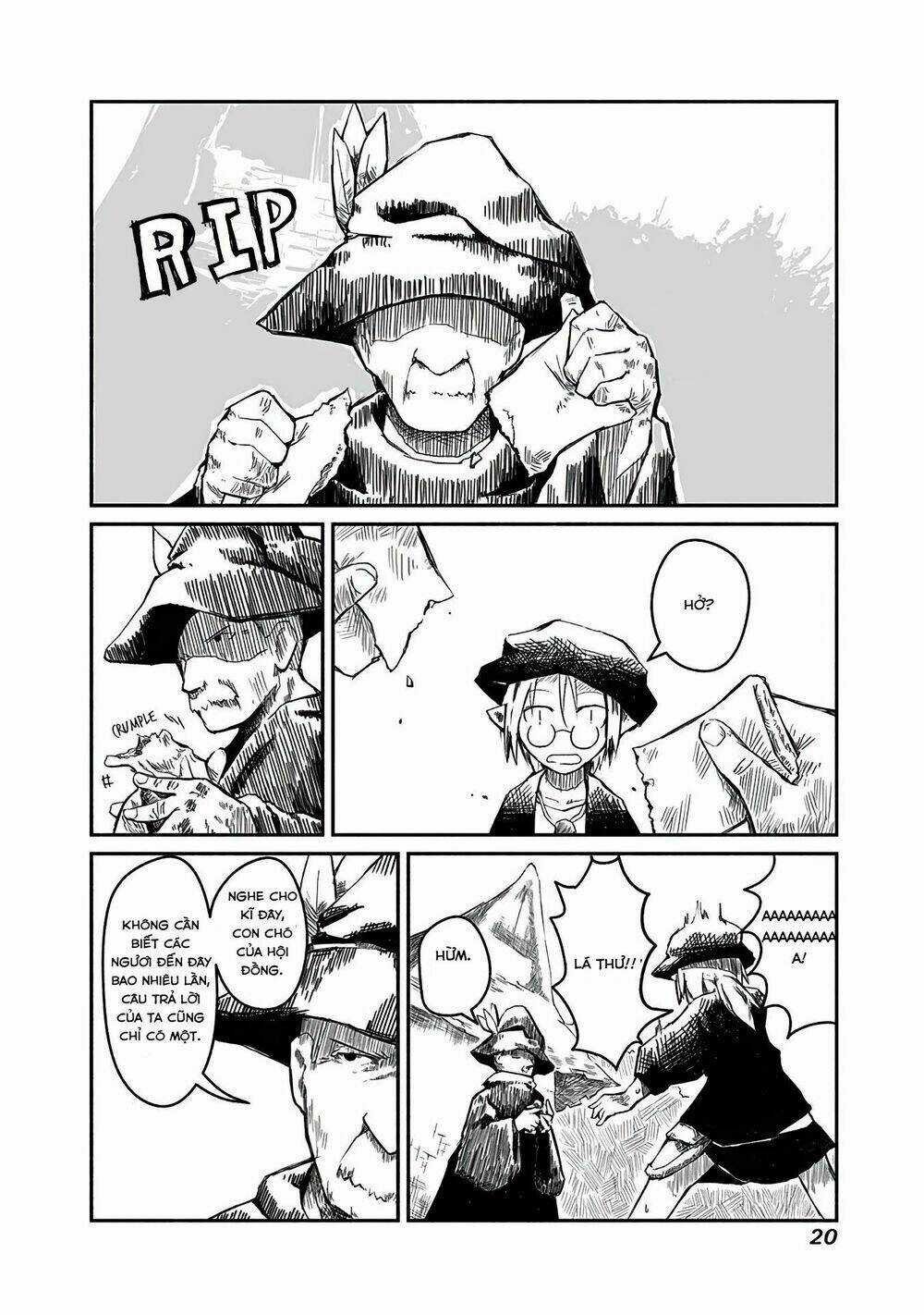 Rồng, Anh Hùng, Và Người Đưa Thư Chapter 1 trang 19