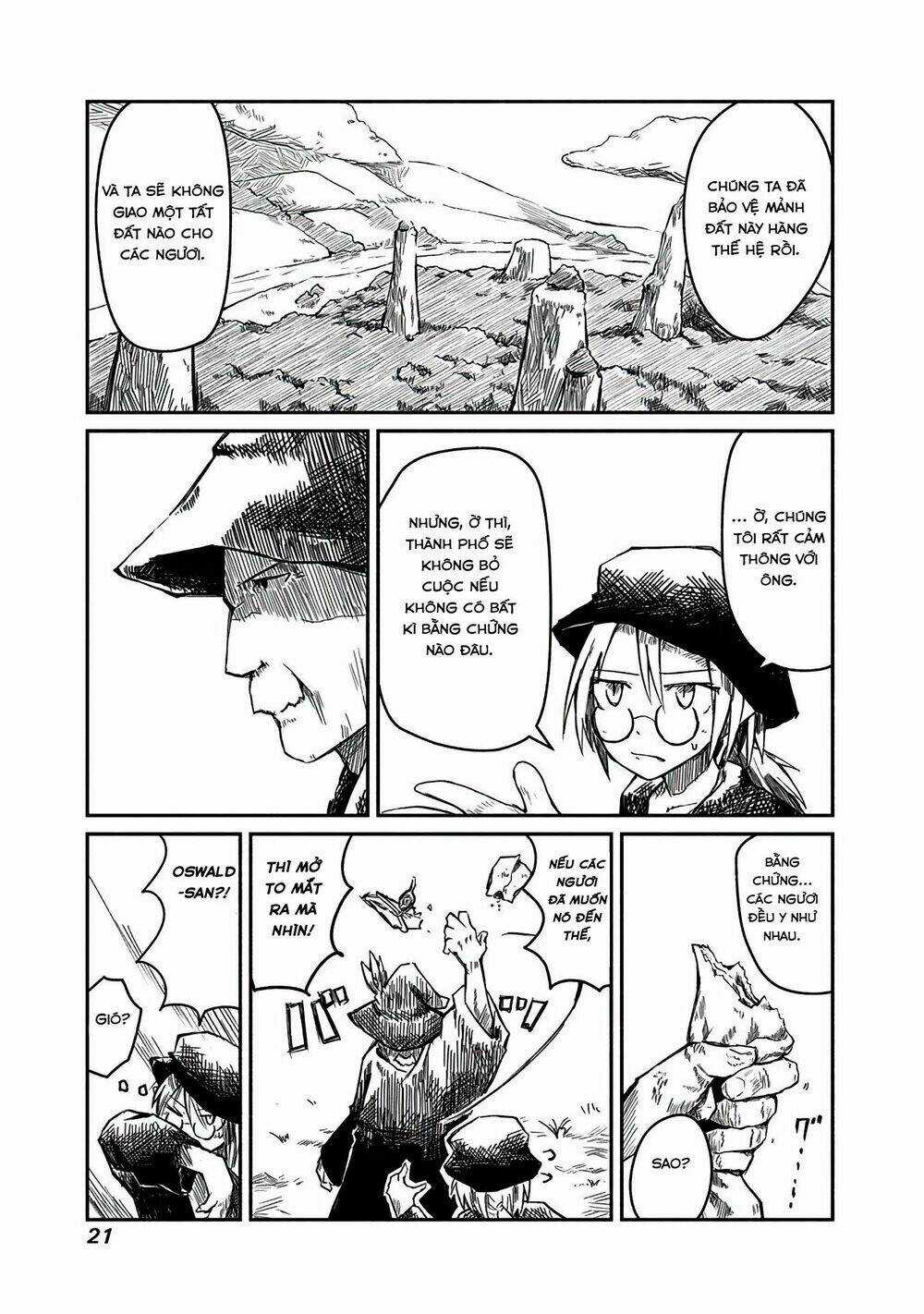 Rồng, Anh Hùng, Và Người Đưa Thư Chapter 1 trang 20