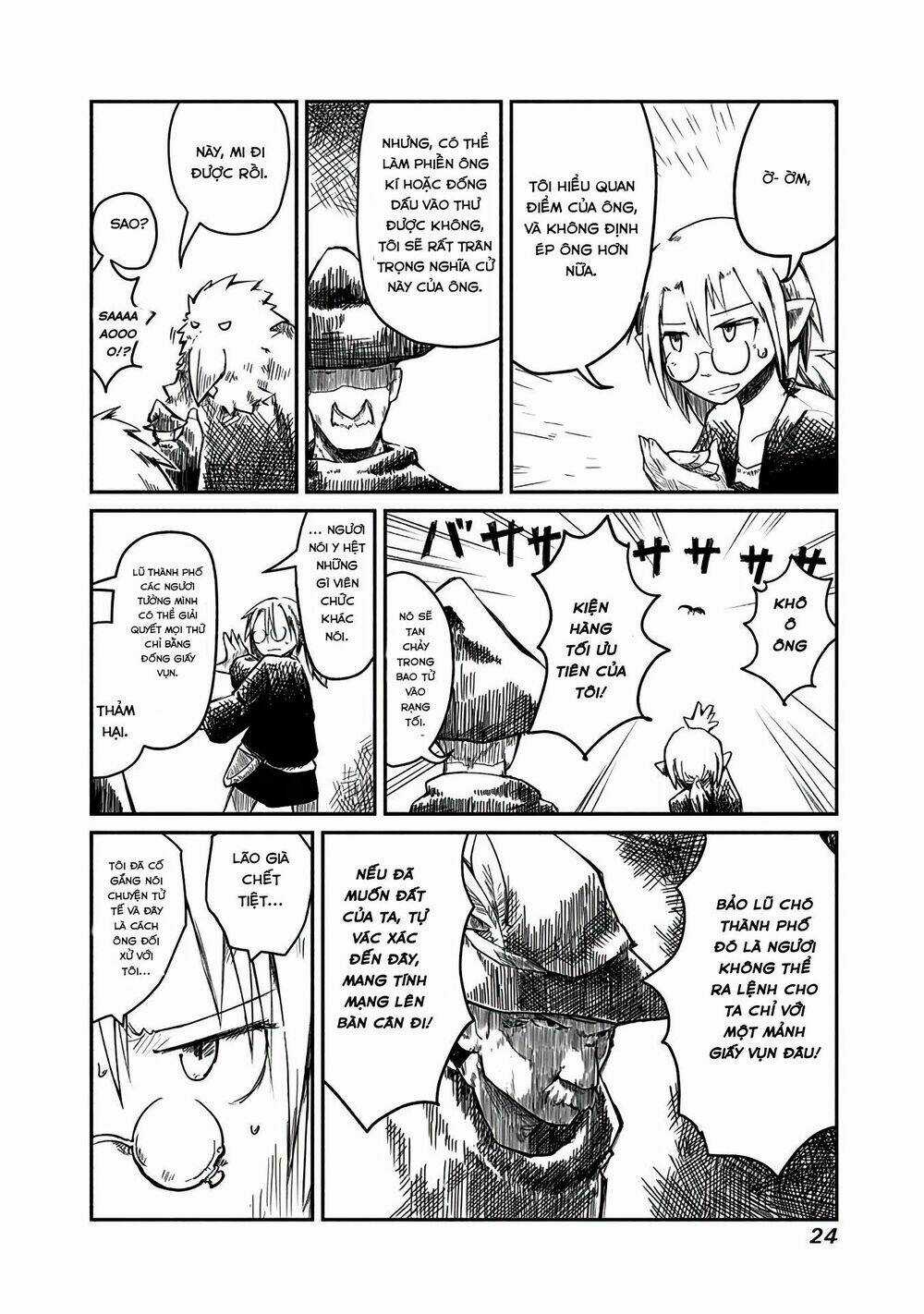 Rồng, Anh Hùng, Và Người Đưa Thư Chapter 1 trang 23