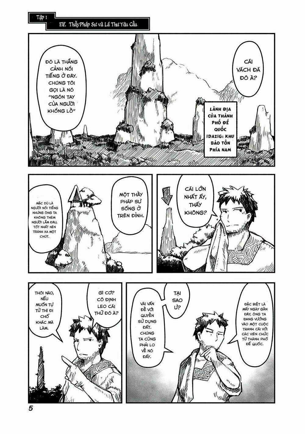 Rồng, Anh Hùng, Và Người Đưa Thư Chapter 1 trang 5