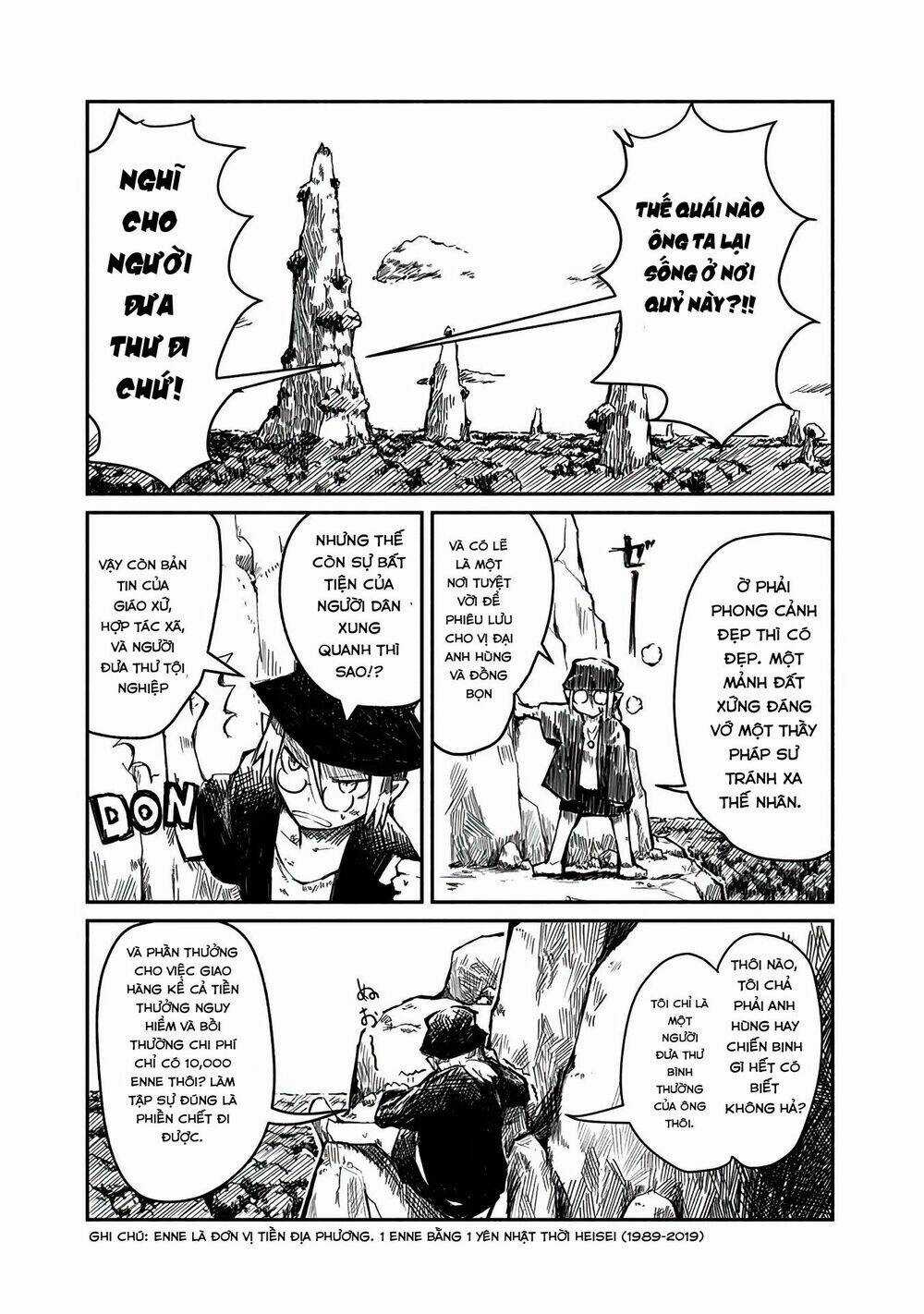 Rồng, Anh Hùng, Và Người Đưa Thư Chapter 1 trang 8