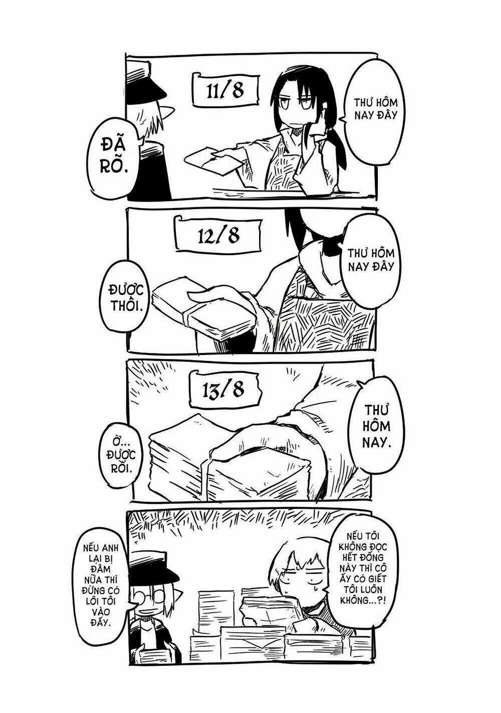 Rồng, Anh Hùng, Và Người Đưa Thư Chapter 3 trang 23