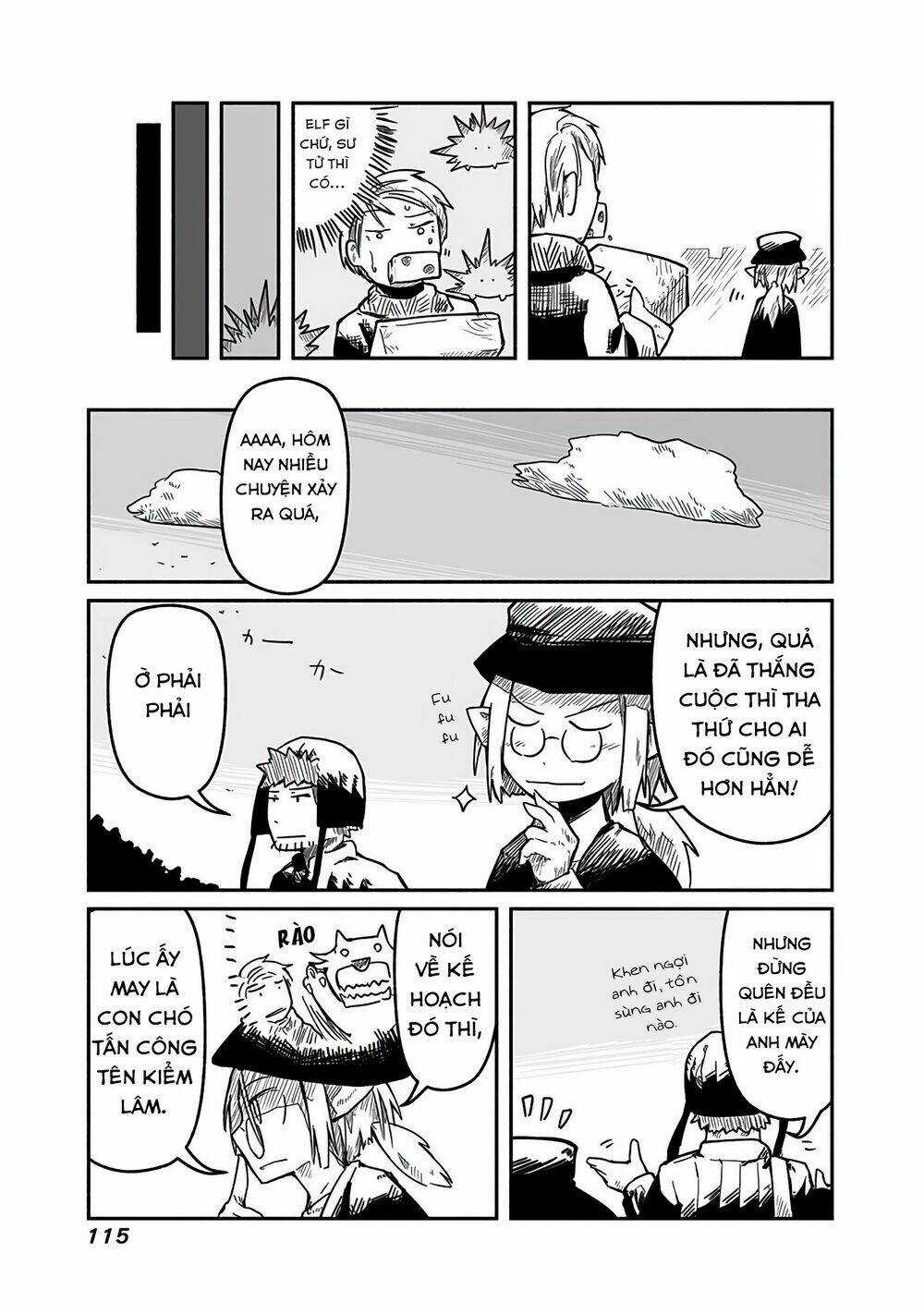 Rồng, Anh Hùng, Và Người Đưa Thư Chapter 4 trang 26