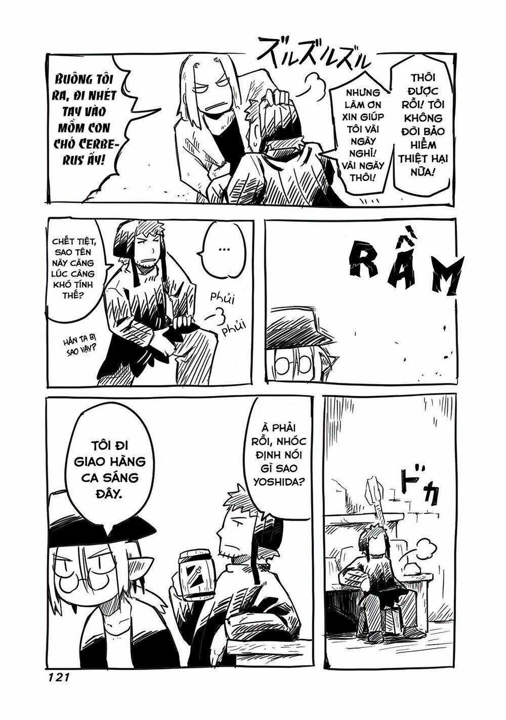 Rồng, Anh Hùng, Và Người Đưa Thư Chapter 4 trang 32