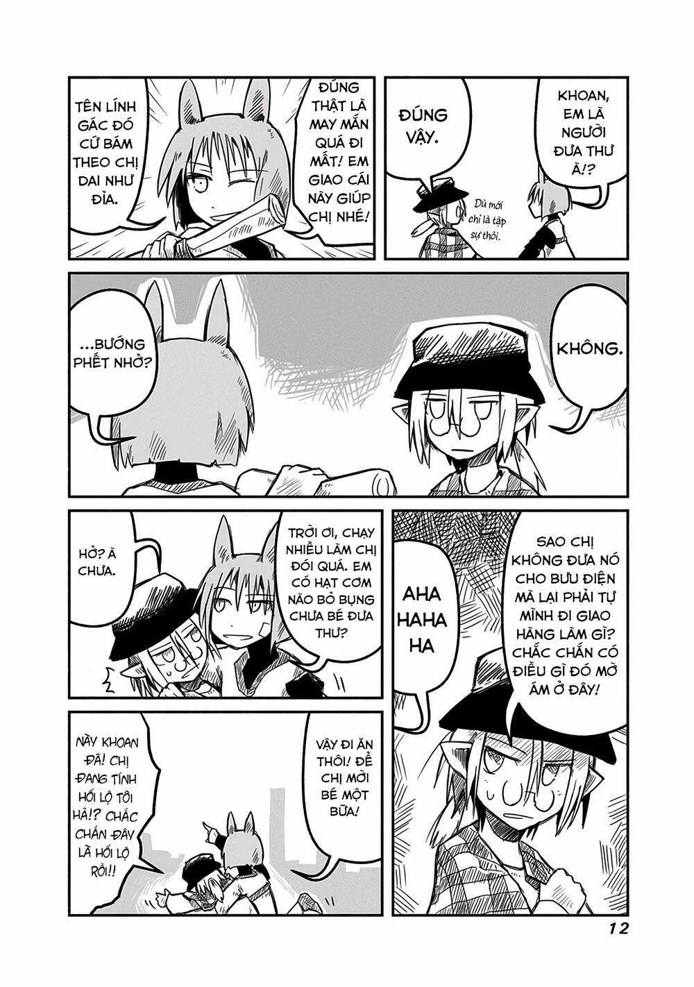 Rồng, Anh Hùng, Và Người Đưa Thư Chapter 8 trang 10