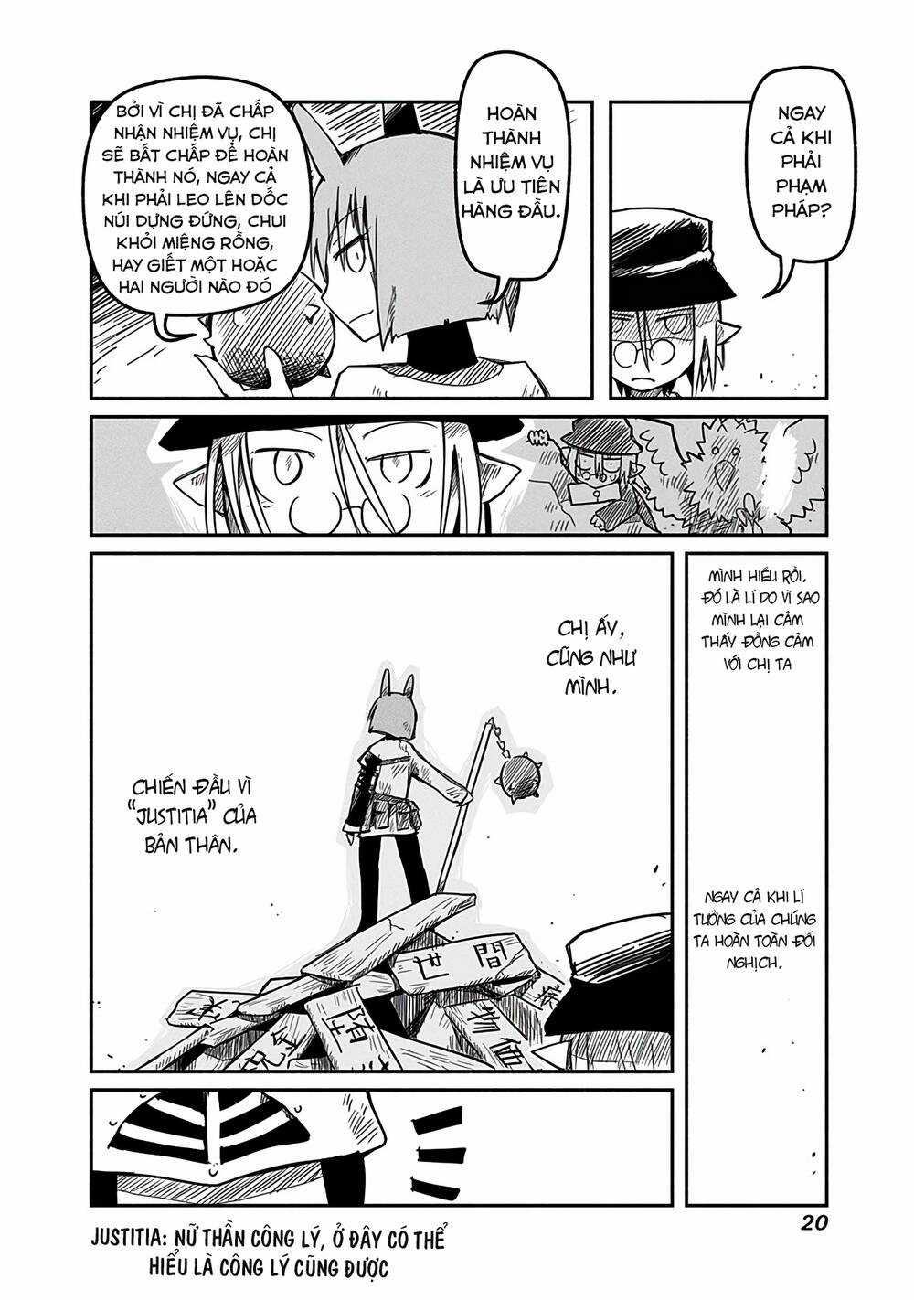 Rồng, Anh Hùng, Và Người Đưa Thư Chapter 8 trang 18