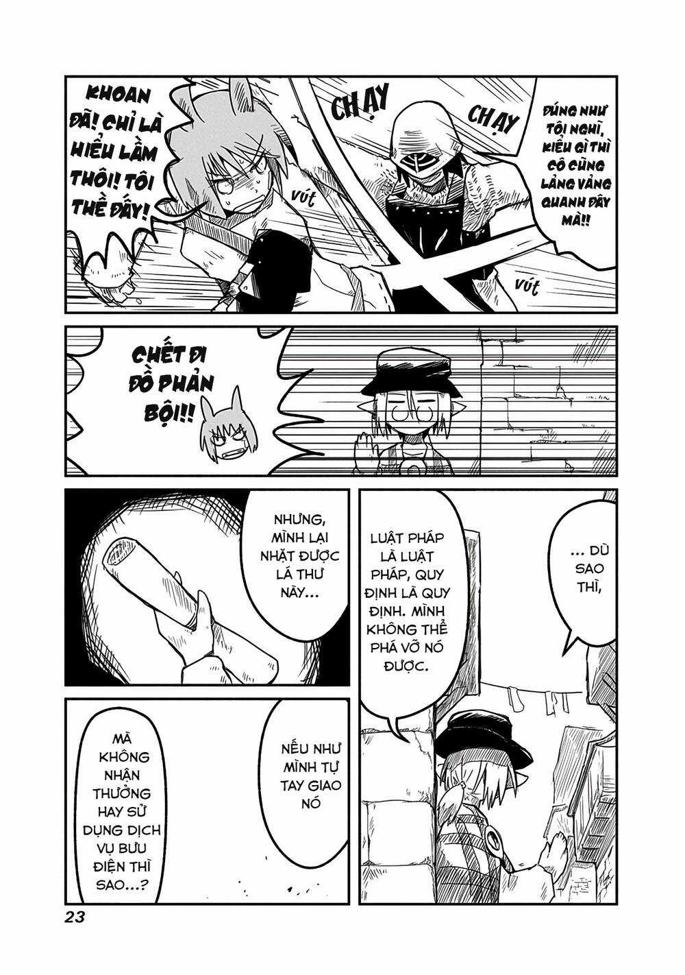 Rồng, Anh Hùng, Và Người Đưa Thư Chapter 8 trang 21