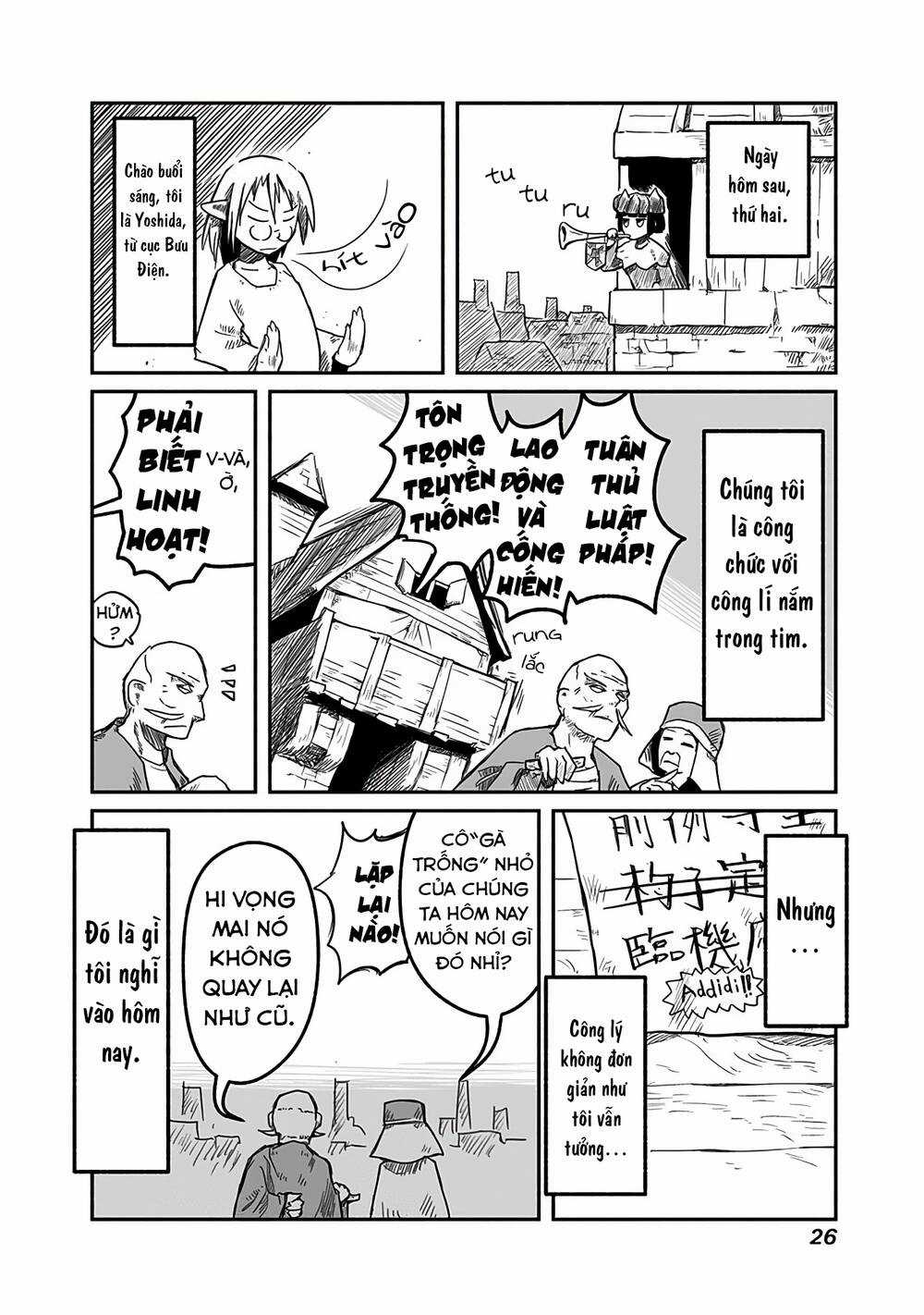 Rồng, Anh Hùng, Và Người Đưa Thư Chapter 8 trang 24