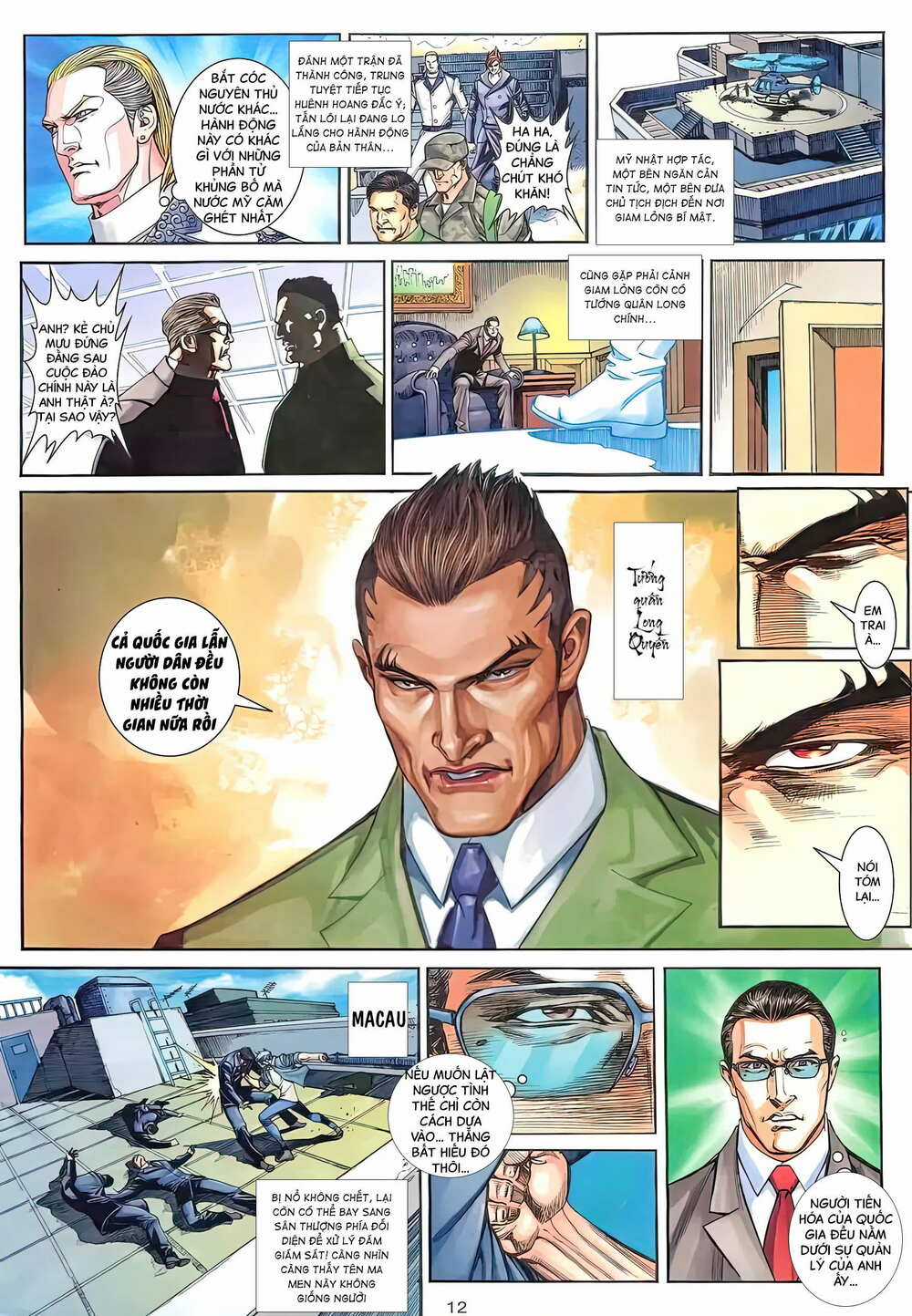 Rồng Ngẩng Đầu Chapter 2 trang 11