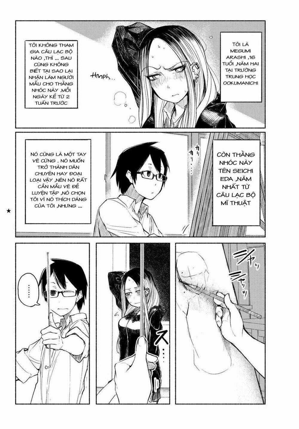 Rough Sketch Senpai Chapter 1 trang 6