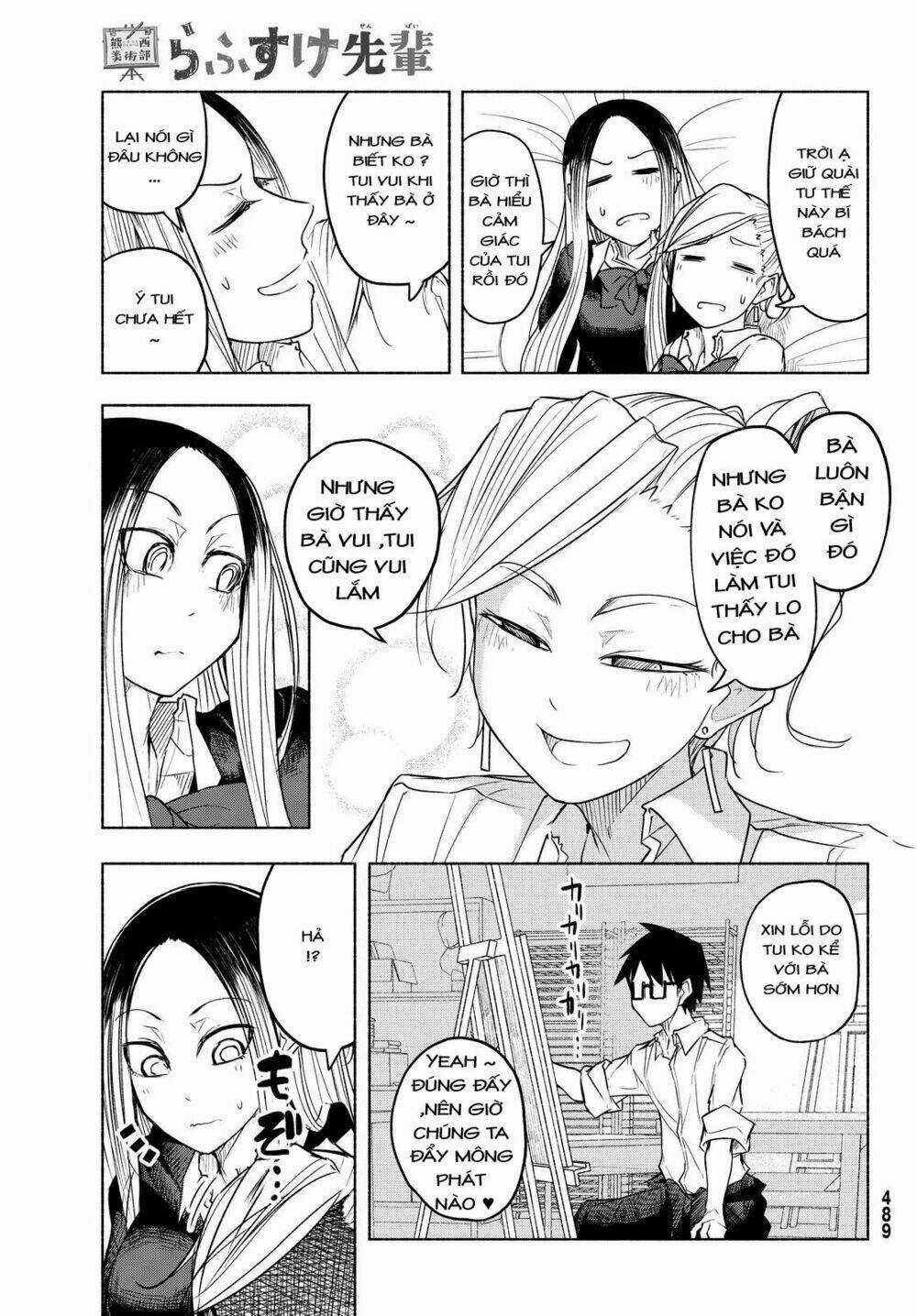 Rough Sketch Senpai Chapter 10 trang 9