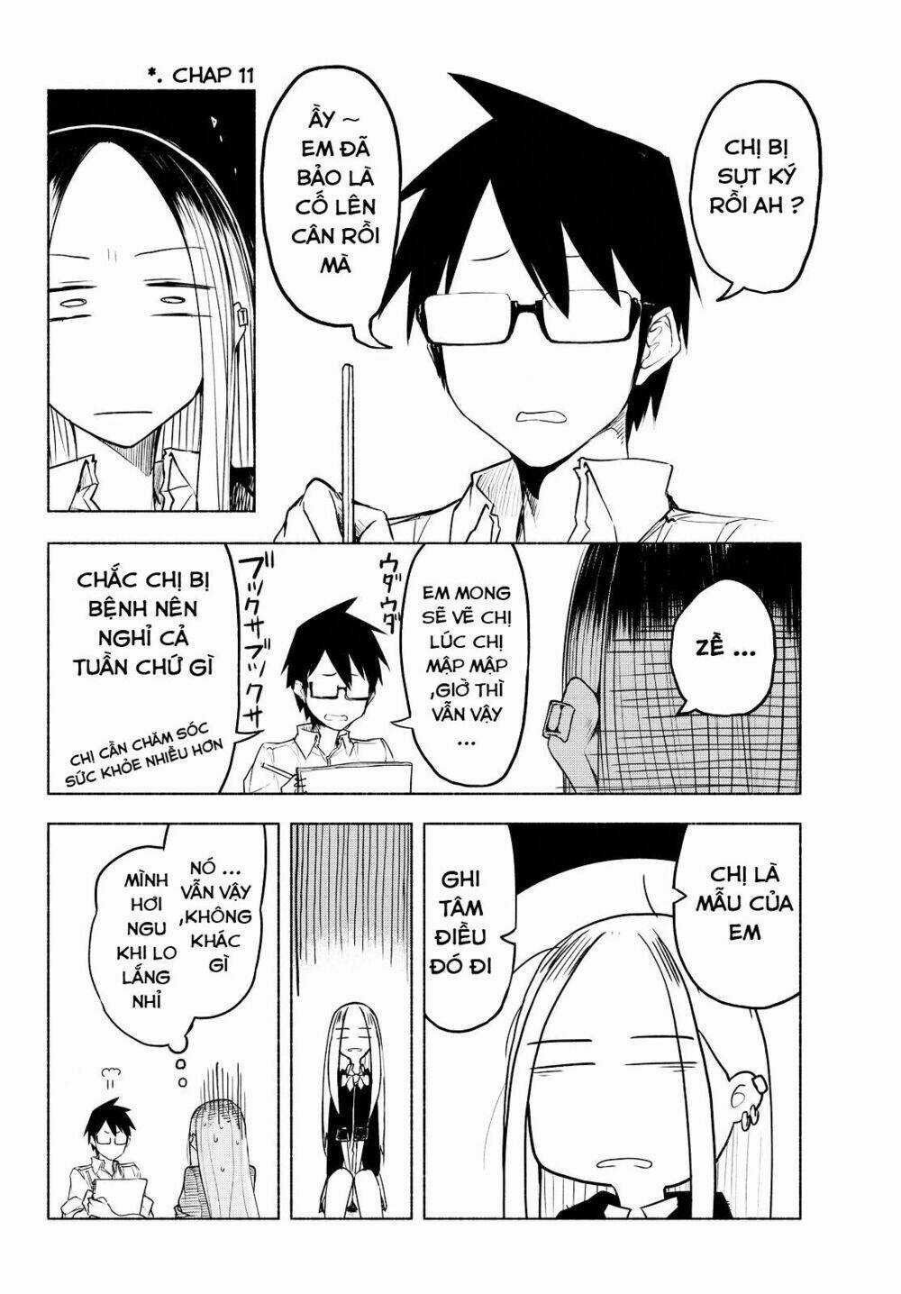 Rough Sketch Senpai Chapter 13 trang 18