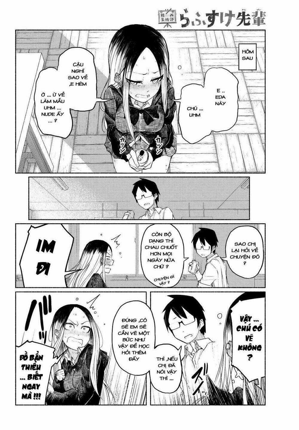 Rough Sketch Senpai Chapter 4 trang 6