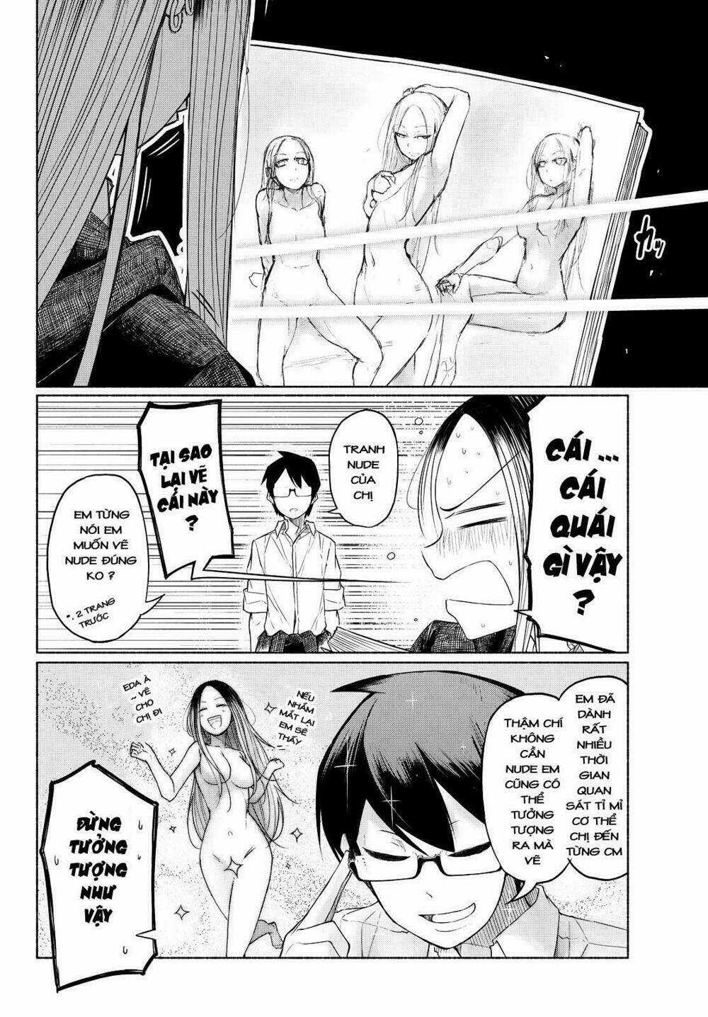 Rough Sketch Senpai Chapter 4 trang 8