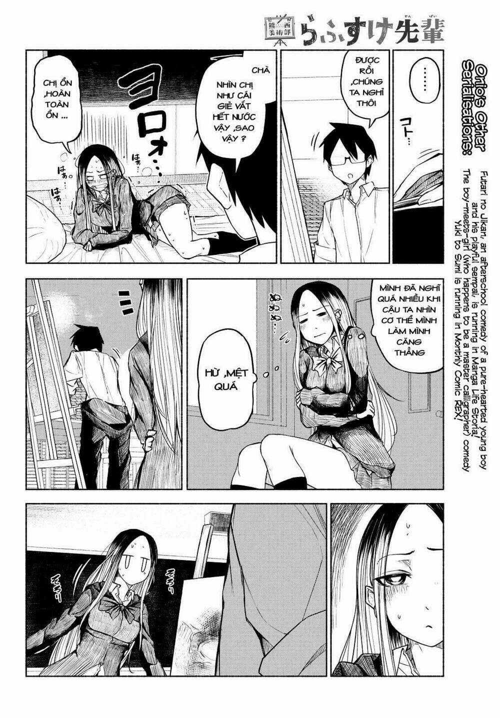 Rough Sketch Senpai Chapter 5 trang 8