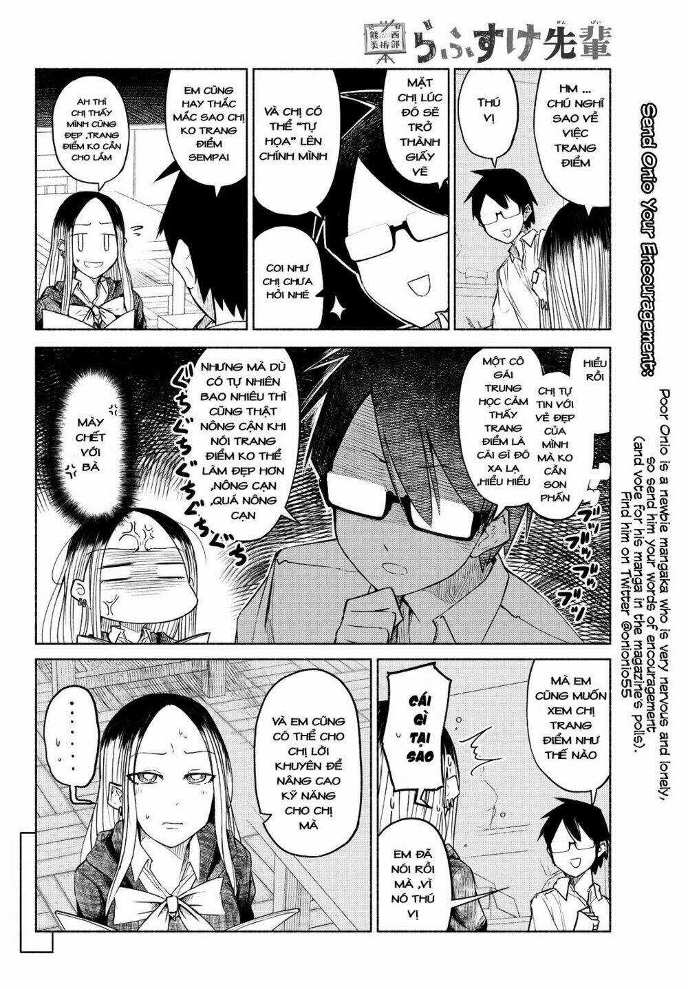 Rough Sketch Senpai Chapter 6 trang 3