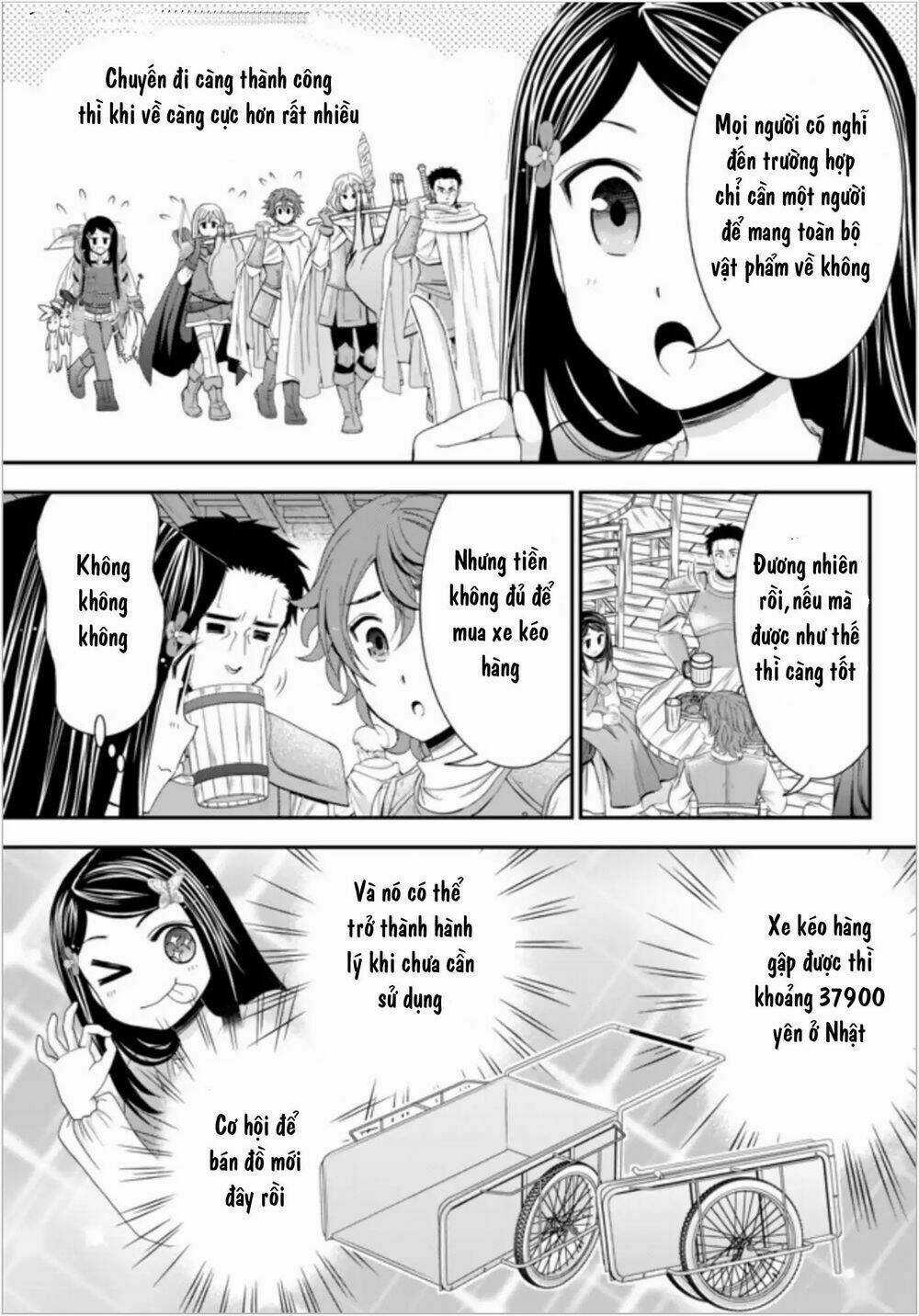 Rougo Ni Sonaete Isekai De 8-Manmai No Kinka Wo Tamemasu Chapter 21 trang 4