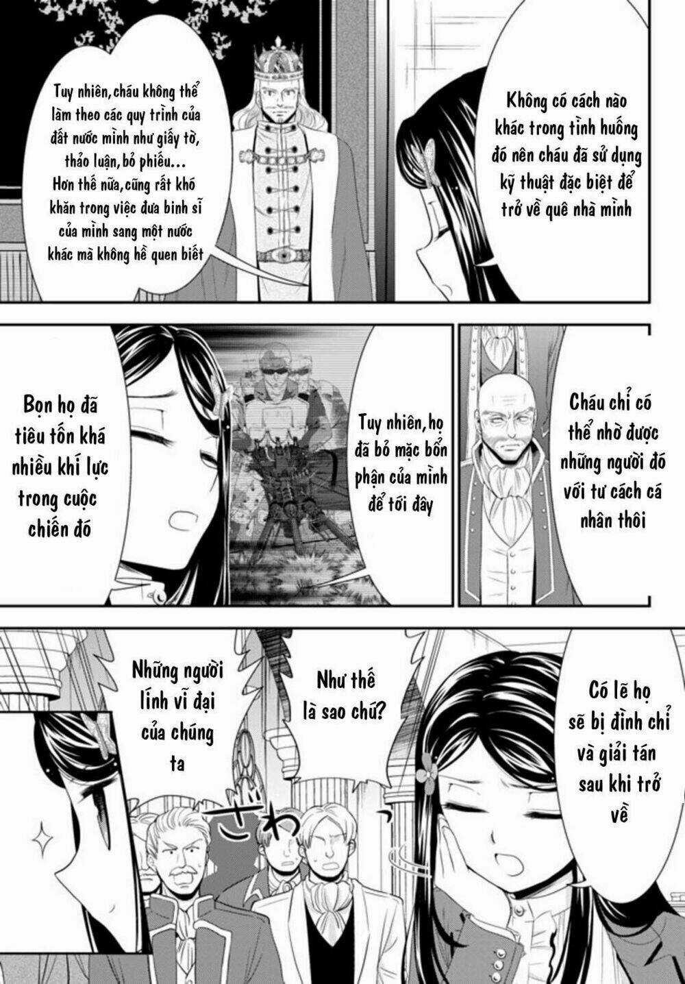 Rougo Ni Sonaete Isekai De 8-Manmai No Kinka Wo Tamemasu Chapter 34.2 trang 4