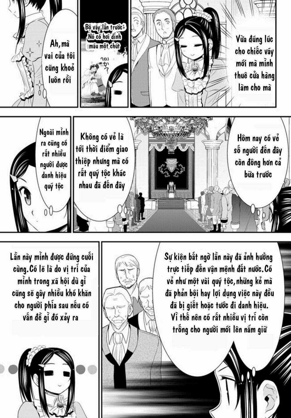 Rougo Ni Sonaete Isekai De 8-Manmai No Kinka Wo Tamemasu Chapter 35 trang 4