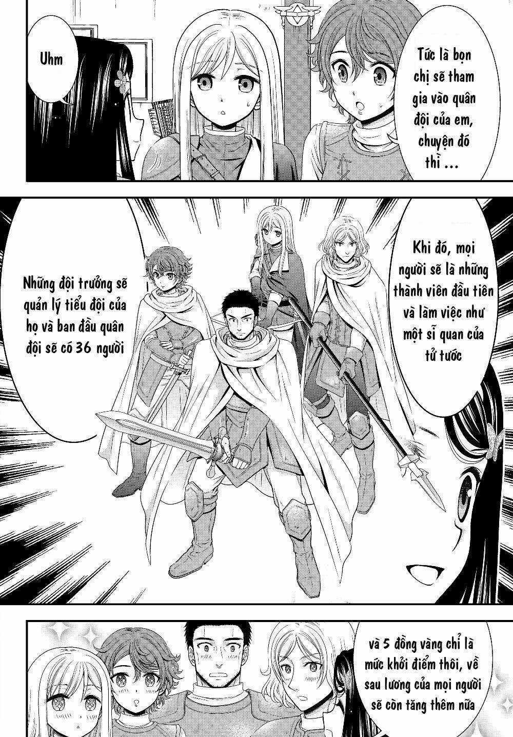 Rougo Ni Sonaete Isekai De 8-Manmai No Kinka Wo Tamemasu Chapter 42 trang 3