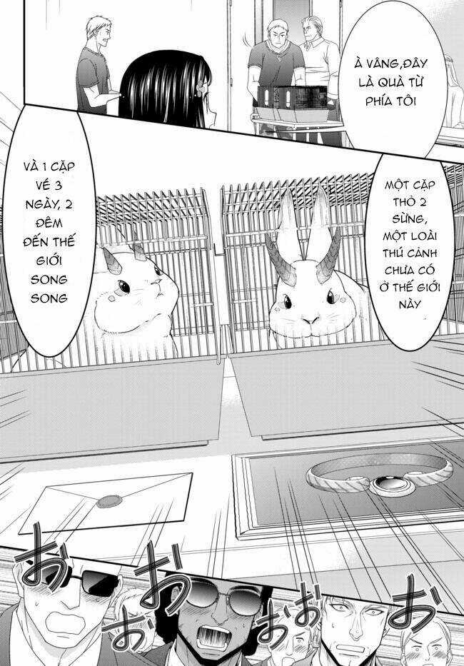 Rougo Ni Sonaete Isekai De 8-Manmai No Kinka Wo Tamemasu Chapter 49 trang 14