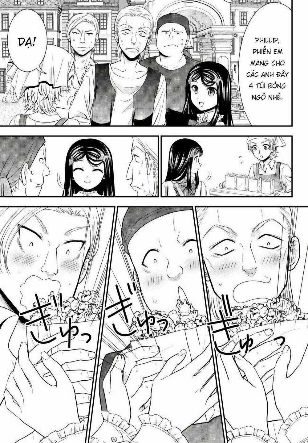 Rougo Ni Sonaete Isekai De 8-Manmai No Kinka Wo Tamemasu Chapter 59 trang 11