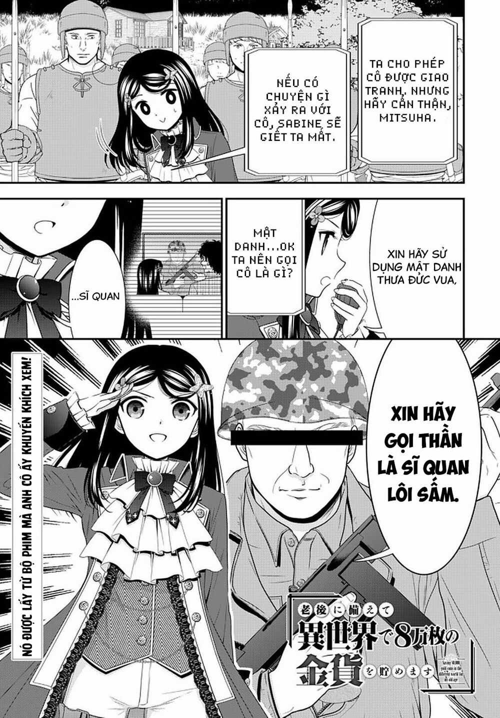 Rougo Ni Sonaete Isekai De 8-Manmai No Kinka Wo Tamemasu Chapter 69 trang 2