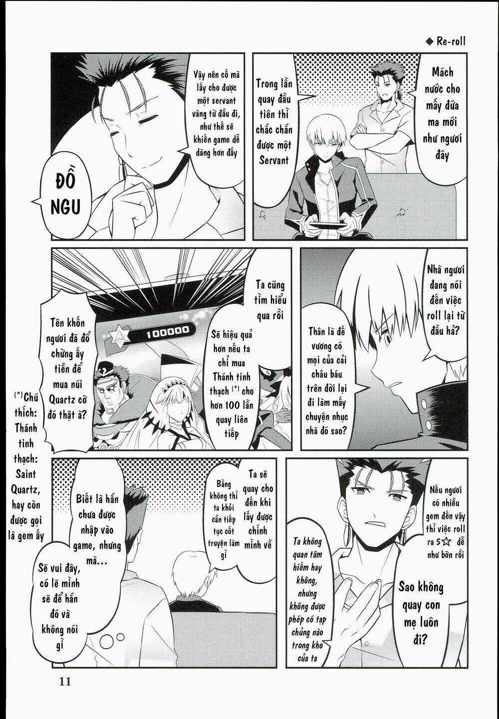 Saber-San Chơi Fgo! Chapter 1 trang 12