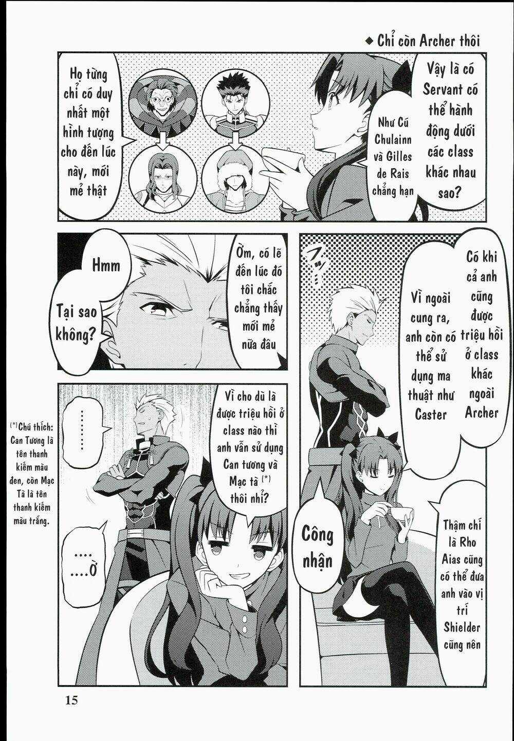 Saber-San Chơi Fgo! Chapter 1 trang 16