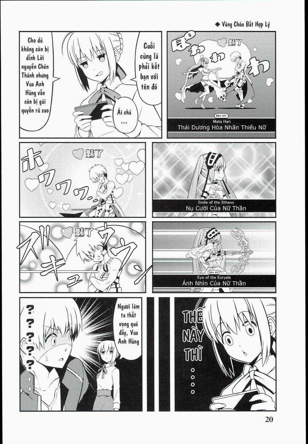Saber-San Chơi Fgo! Chapter 1 trang 21