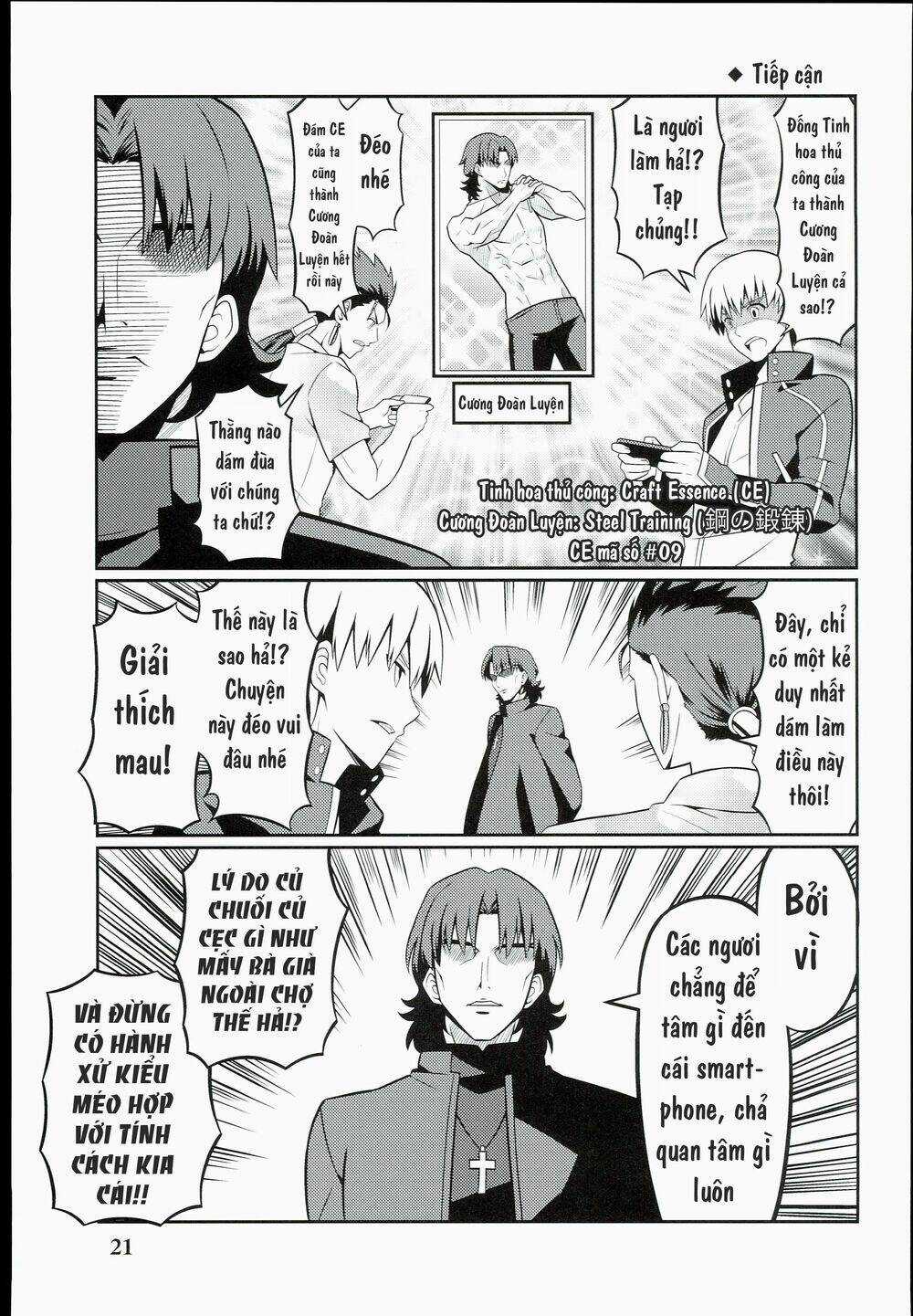 Saber-San Chơi Fgo! Chapter 1 trang 22