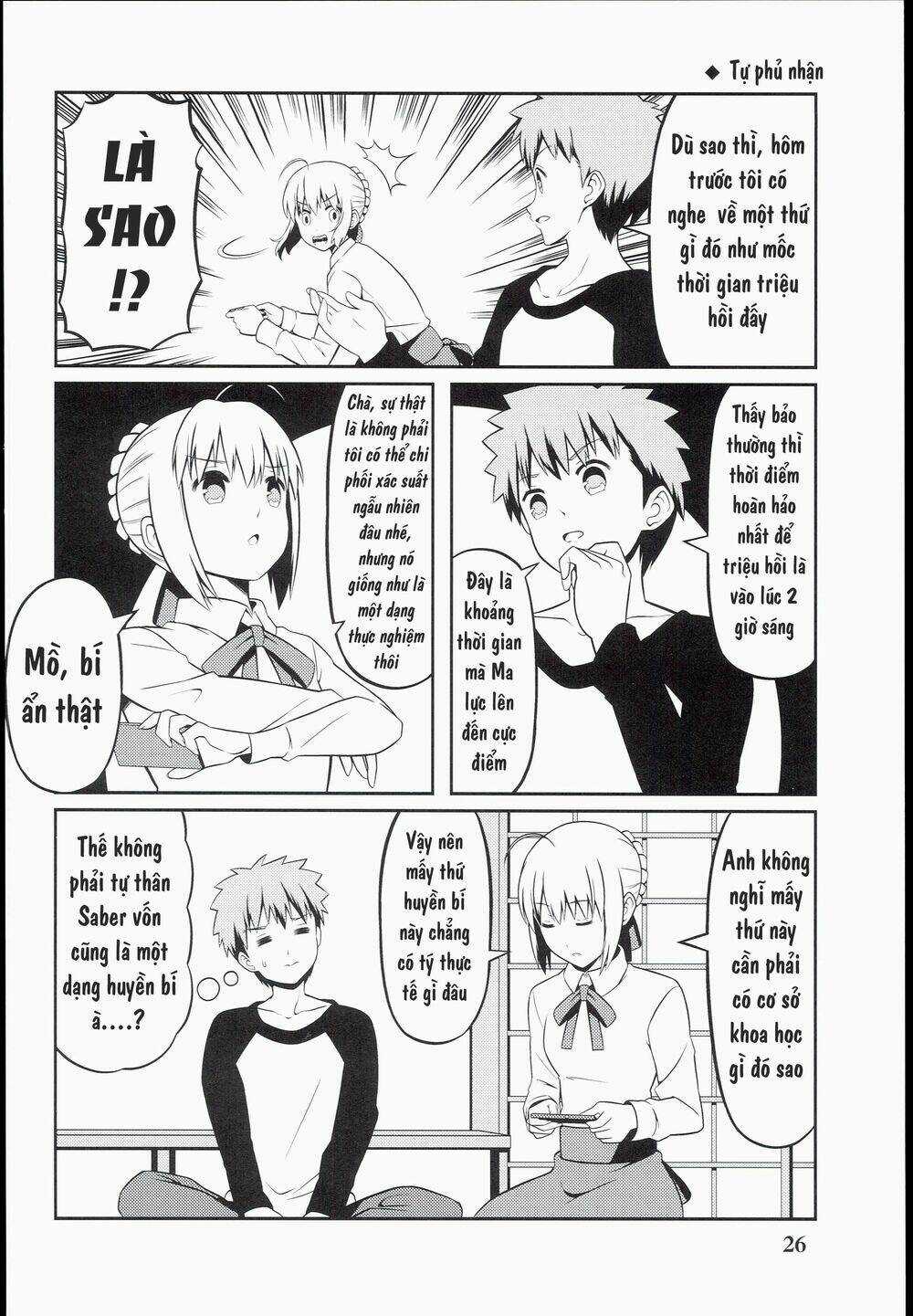 Saber-San Chơi Fgo! Chapter 1 trang 27