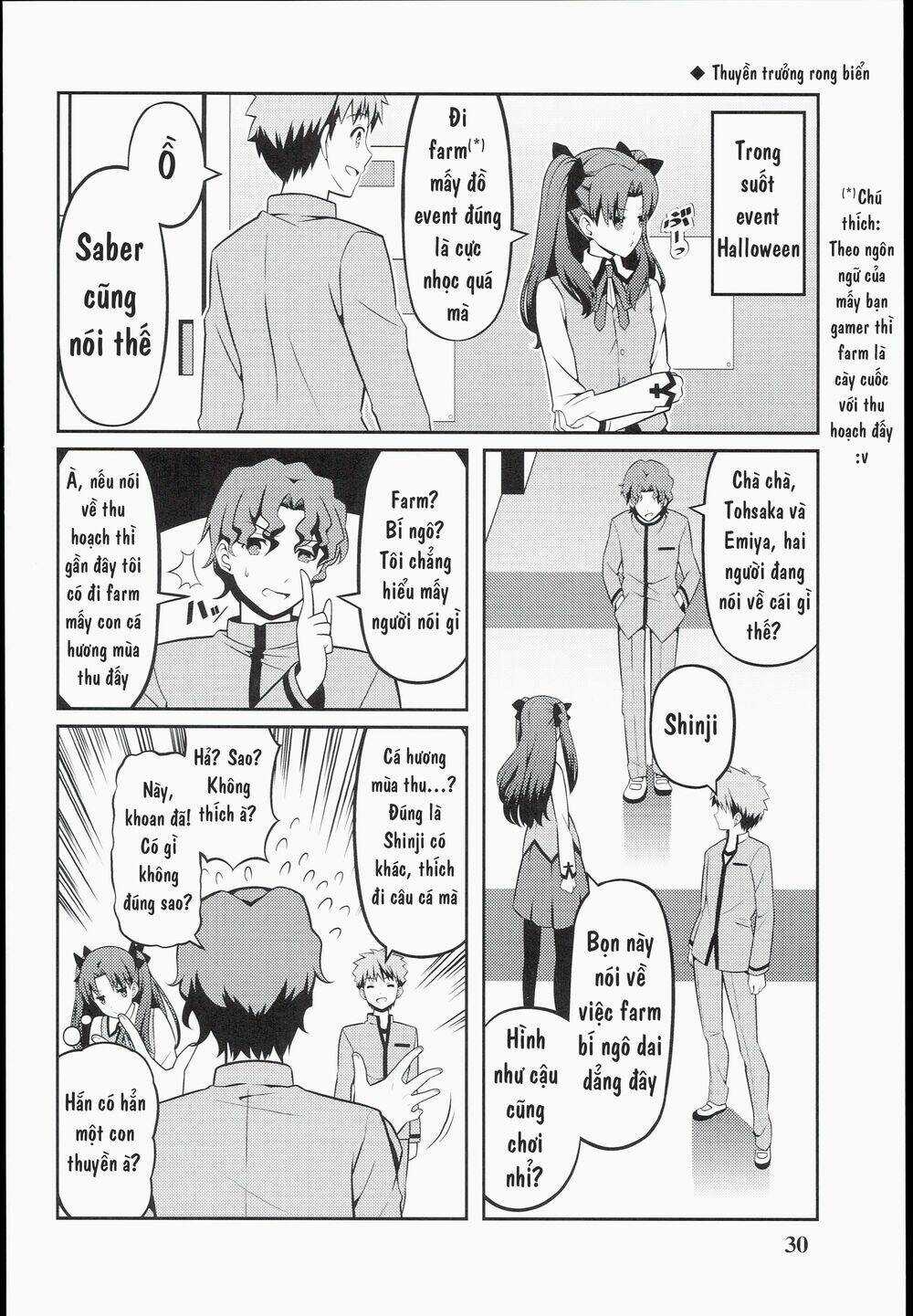 Saber-San Chơi Fgo! Chapter 1 trang 31