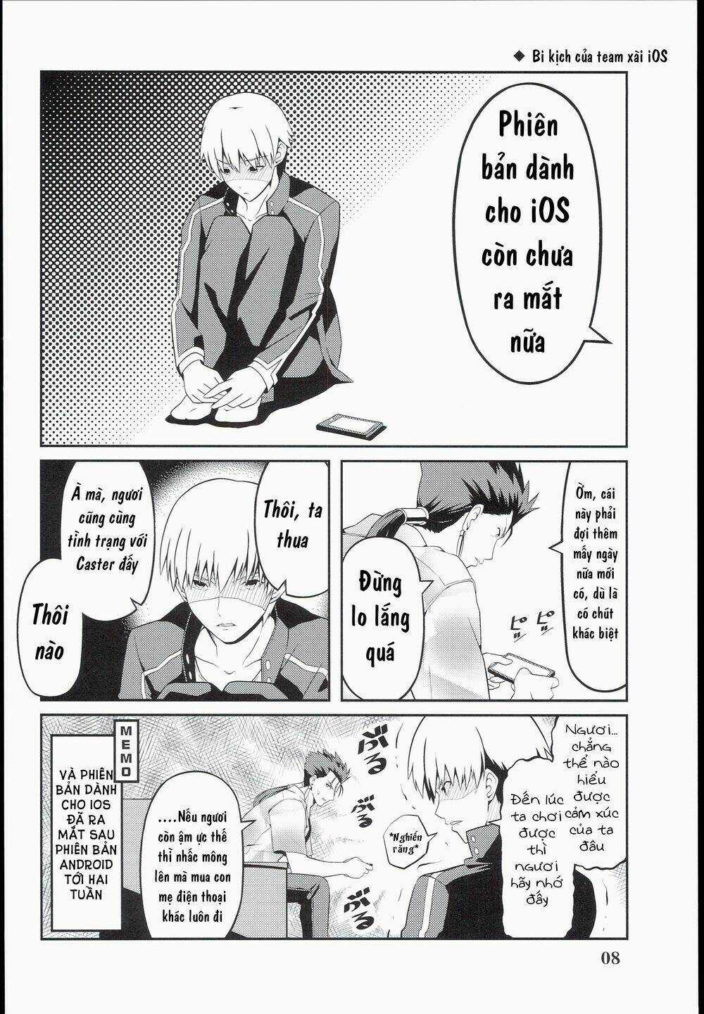 Saber-San Chơi Fgo! Chapter 1 trang 9