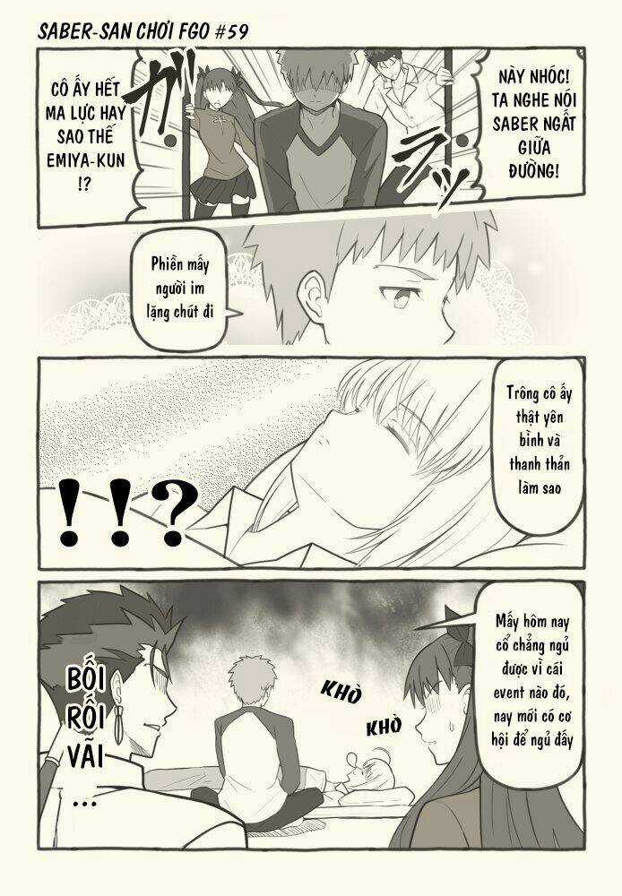 Saber-San Chơi Fgo! Chapter 51 trang 10