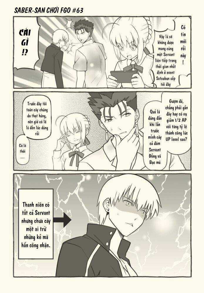 Saber-San Chơi Fgo! Chapter 51 trang 16