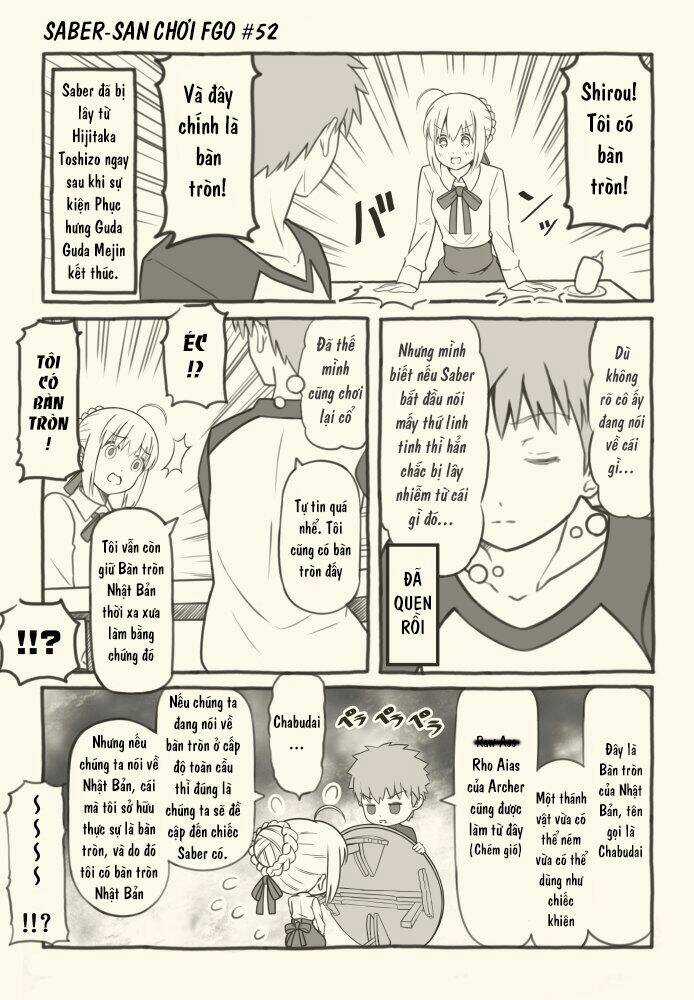 Saber-San Chơi Fgo! Chapter 51 trang 2