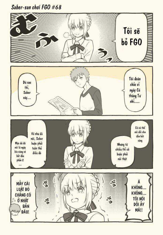 Saber-San Chơi Fgo! Chapter 51 trang 23