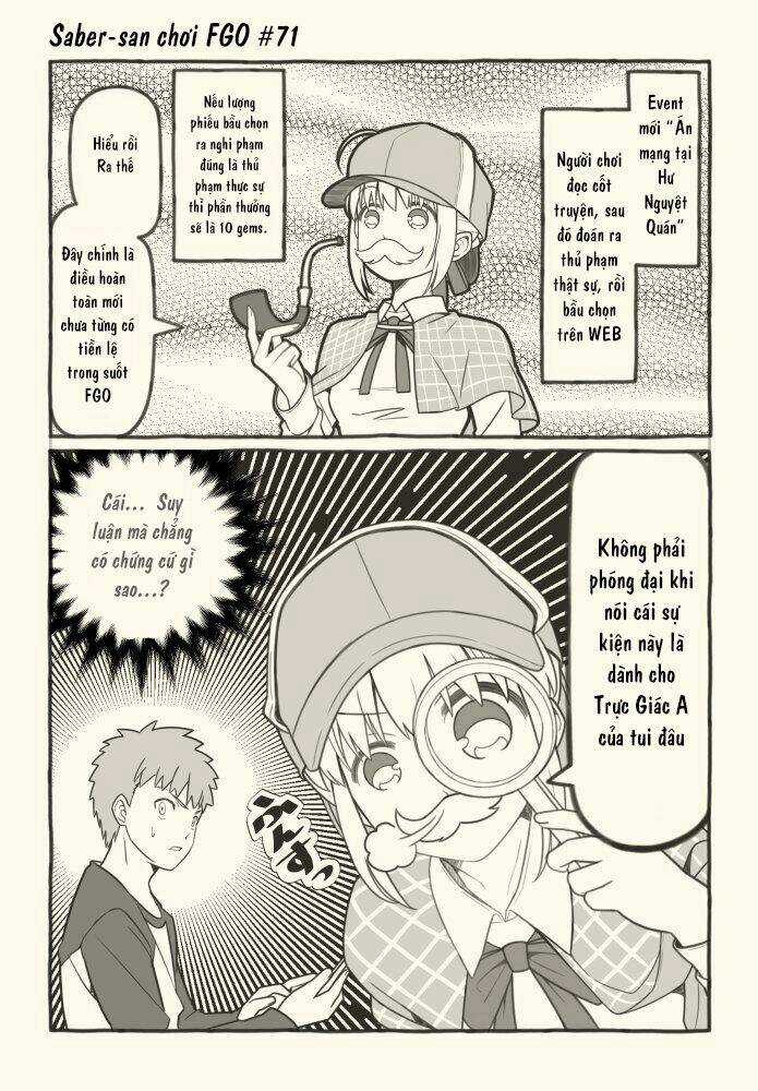 Saber-San Chơi Fgo! Chapter 51 trang 27