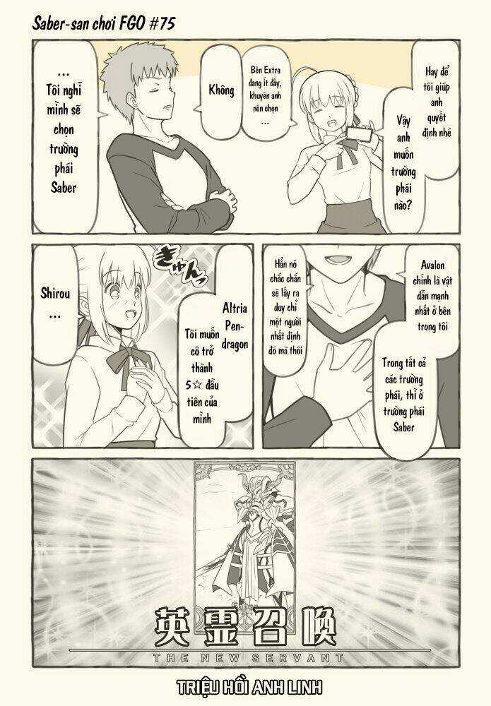 Saber-San Chơi Fgo! Chapter 51 trang 32