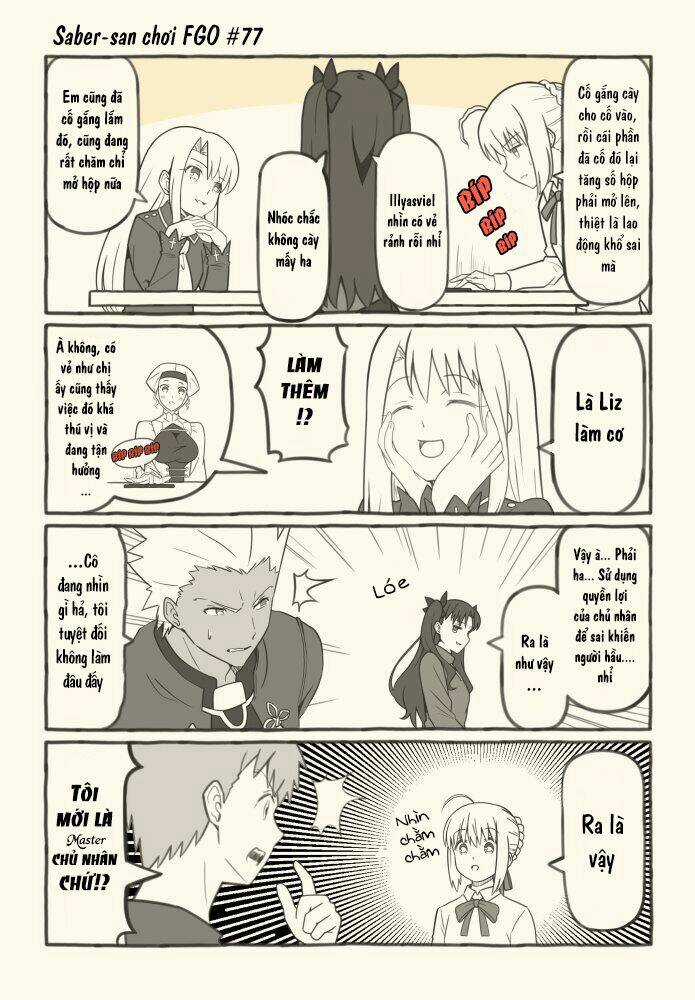 Saber-San Chơi Fgo! Chapter 51 trang 34