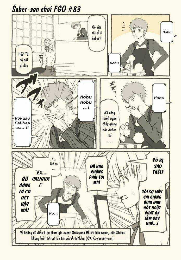 Saber-San Chơi Fgo! Chapter 51 trang 40