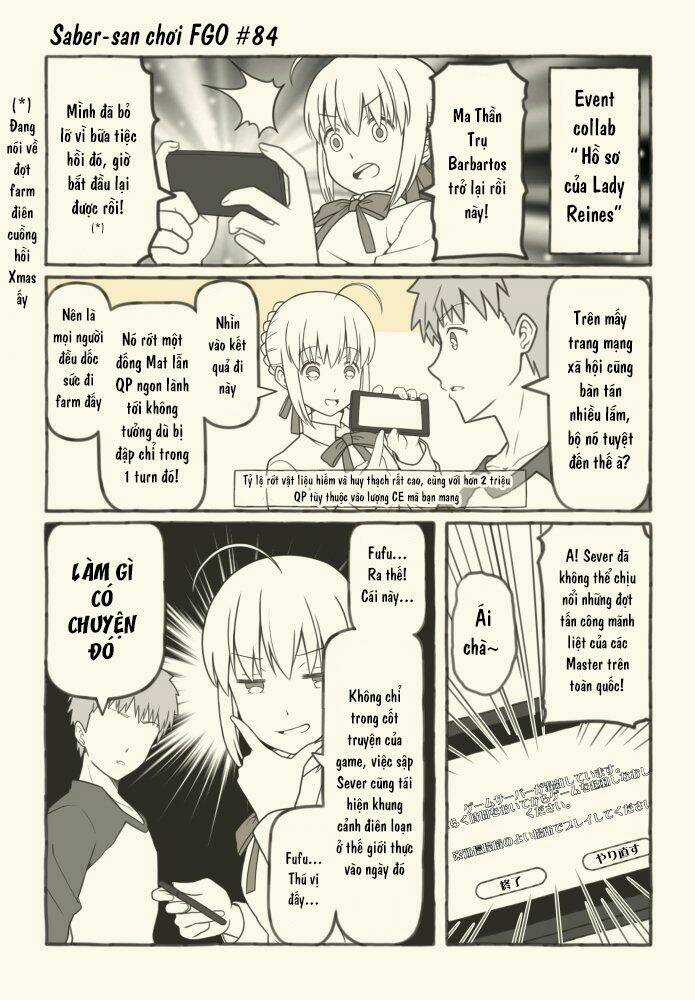 Saber-San Chơi Fgo! Chapter 51 trang 41