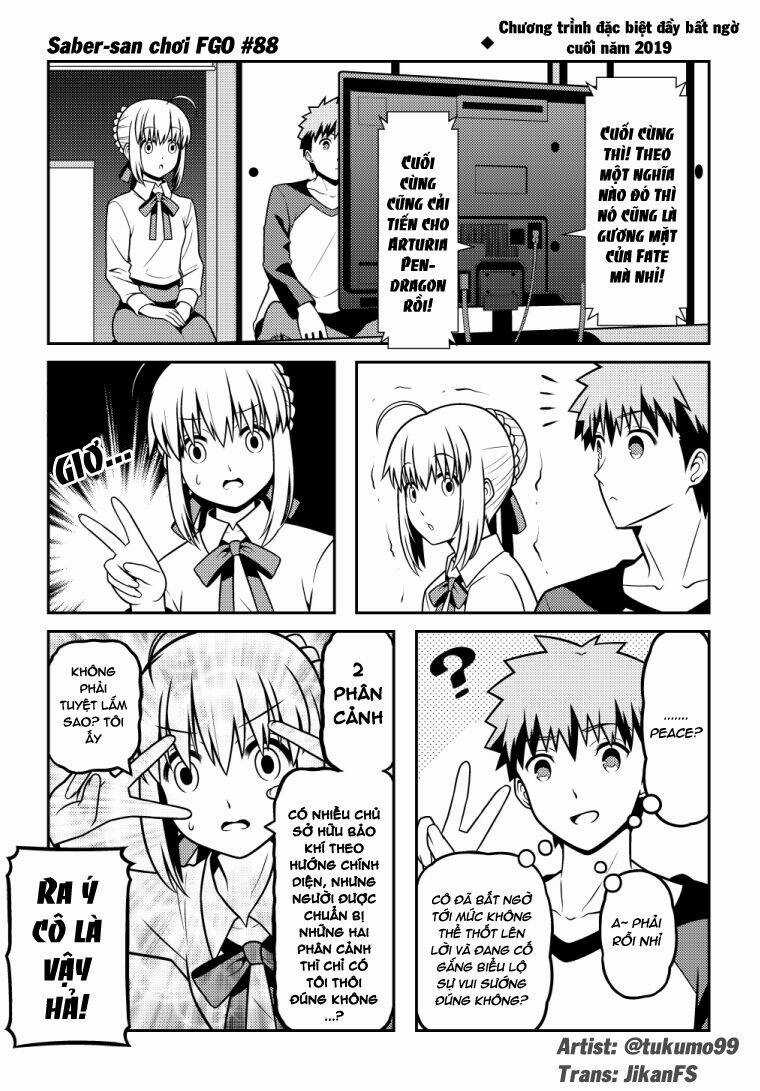 Saber-San Chơi Fgo! Chapter 51 trang 43